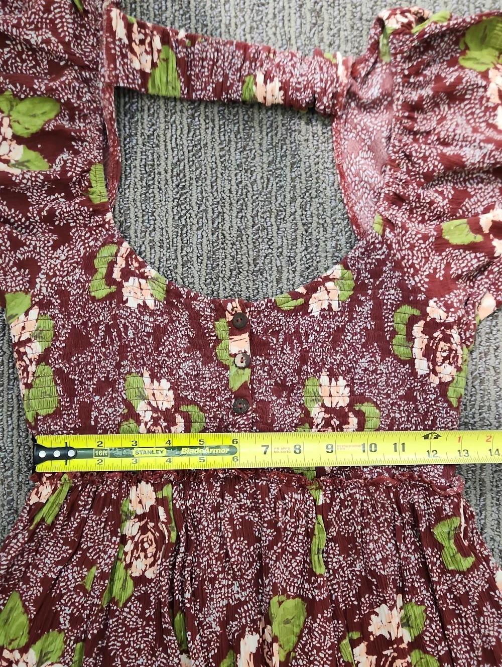 Free People Summer Picnic Mini Dress